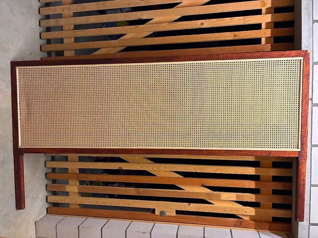 Letti: Kopfteil Holz mit Rattan – Usato da Hägendorf venduto da ala_m7zl
