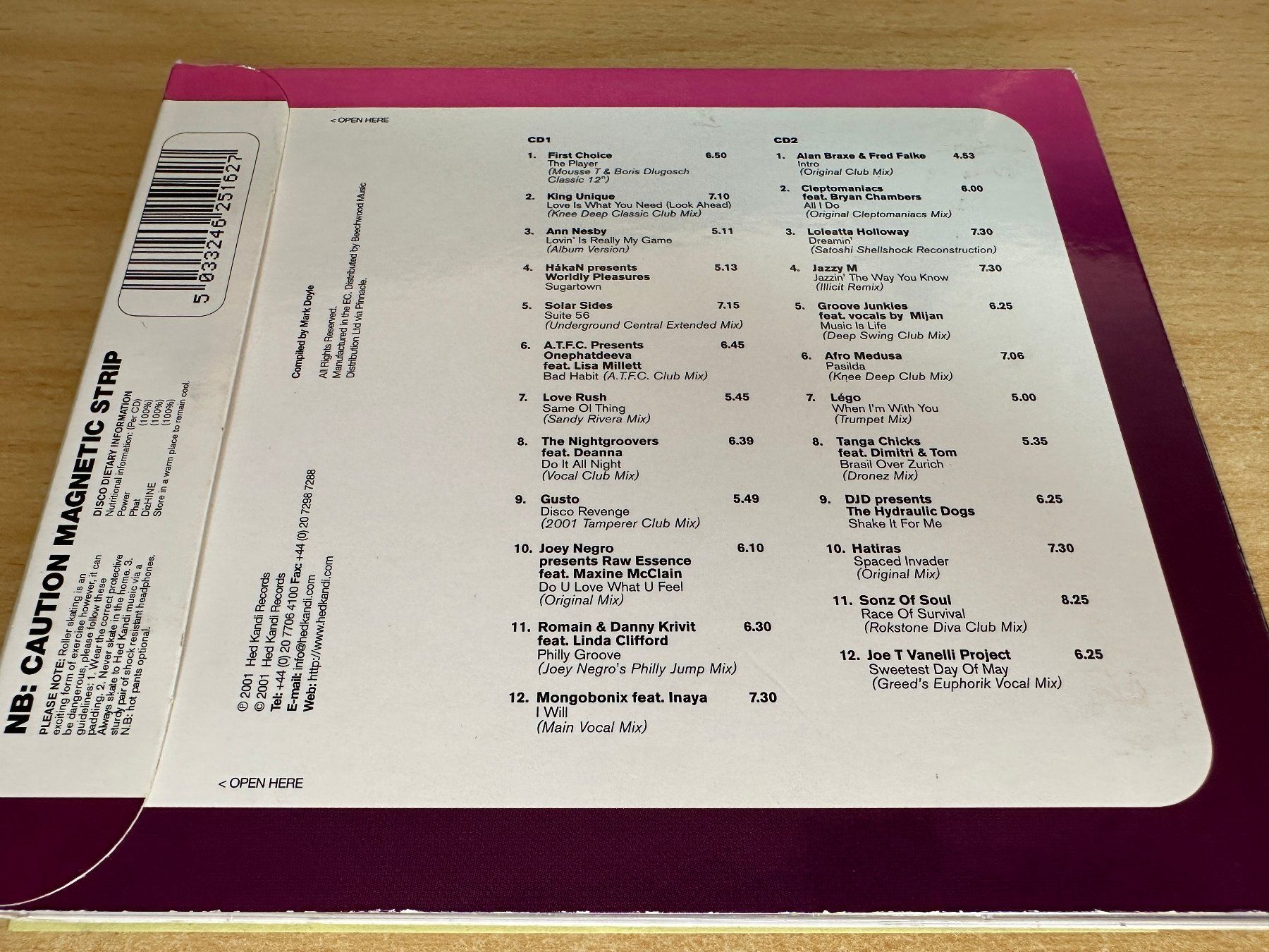 CD: Various - Hed Kandi – Disco Kandi 3 - 2 CD – Usato da Rikon im Tösstal venduto da Alpenmutz 1