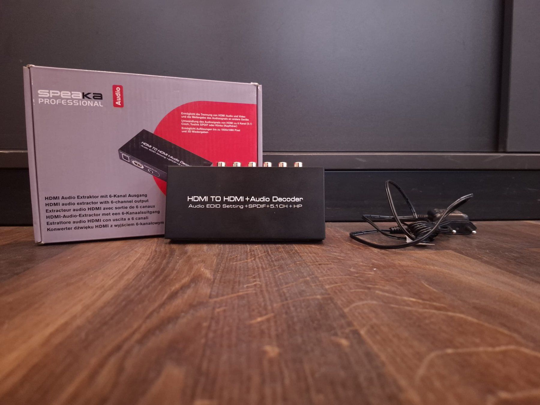 Convertitori: SpeaKa Professional Audio Extraktor/Decoder – Usato da Effretikon venduto da lichtundmusik_GmbH