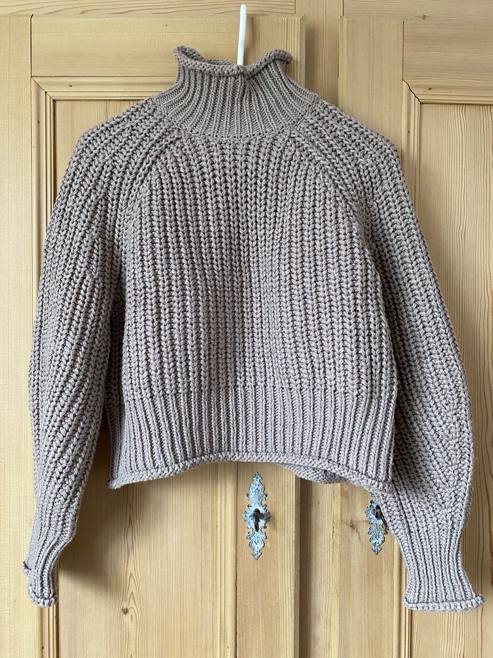 H&M Maglioni & Felpe: Pullover H&M Strick Zopfmuster beige Grösse S – Usato da Balgach venduto da liv_s9xj