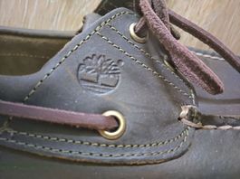 TIMBERLAND Boat-Shoes Grösse 43 dunkelbraun wie neu