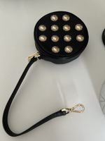 Michael Kors Täschli, Schwarz, Goldene Details, Top! (51)