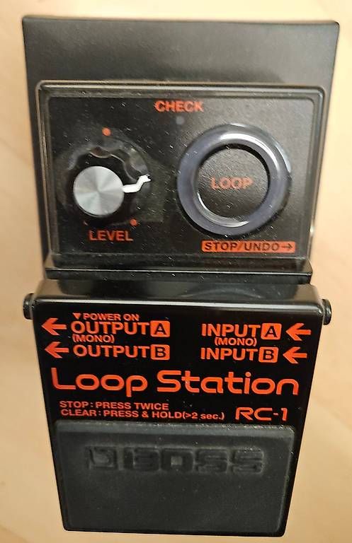 Strumenti musicali: BOSS Loop Station RC-1 black – Usato da Rorschach venduto da Crossfire34343 1