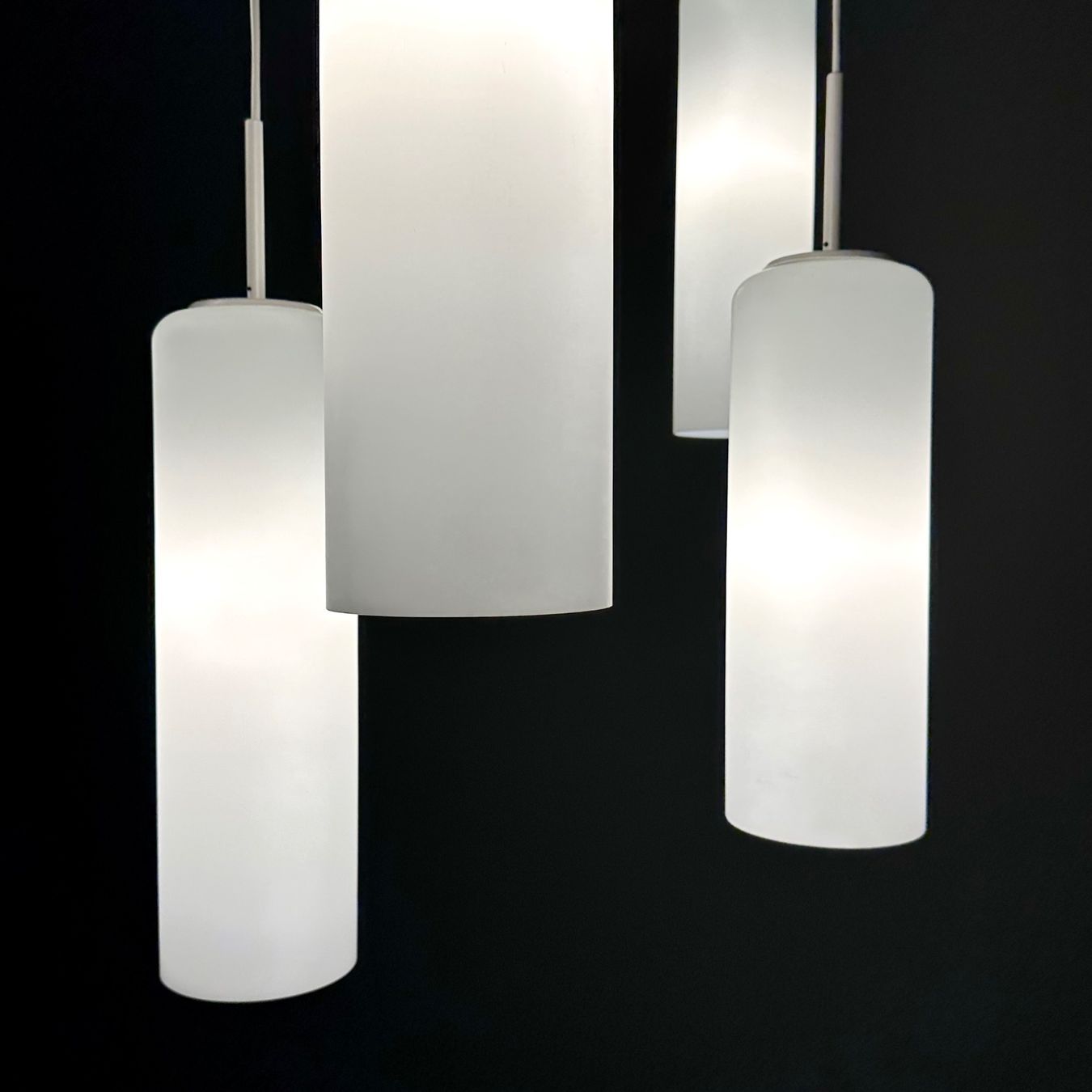 Lampadari & plafoniere: Grosse Pendellampen aus Glas – Usato da Uetikon am See venduto da StudioVintage 7