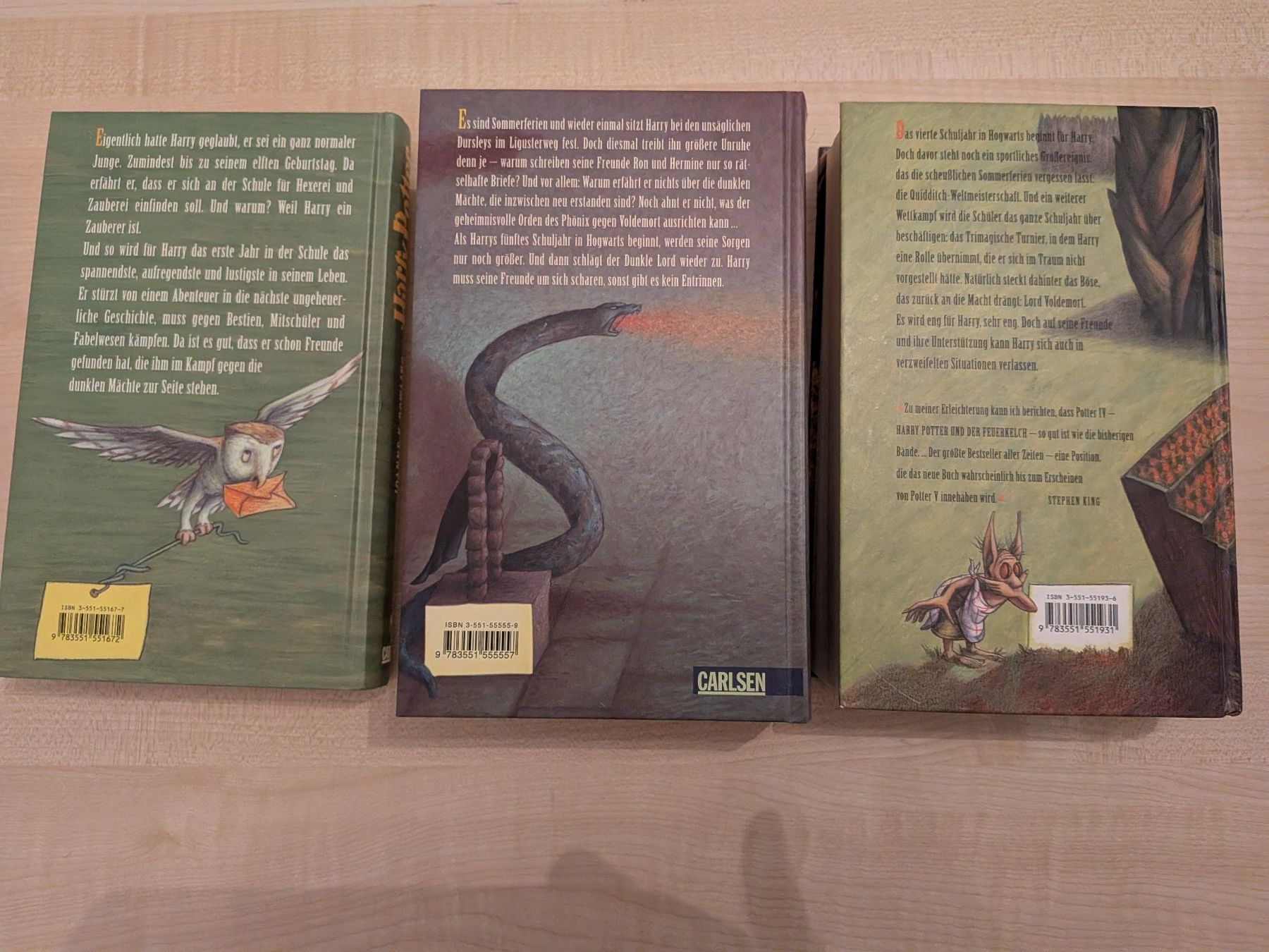 Libri: Harry Potter Bücher – Nuovo (secondo la descrizione) da Wädenswil venduto da Mamacita60 2