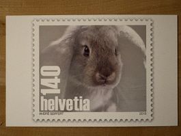 AK mit Tier Briefmarken Motiv von André Seiffert