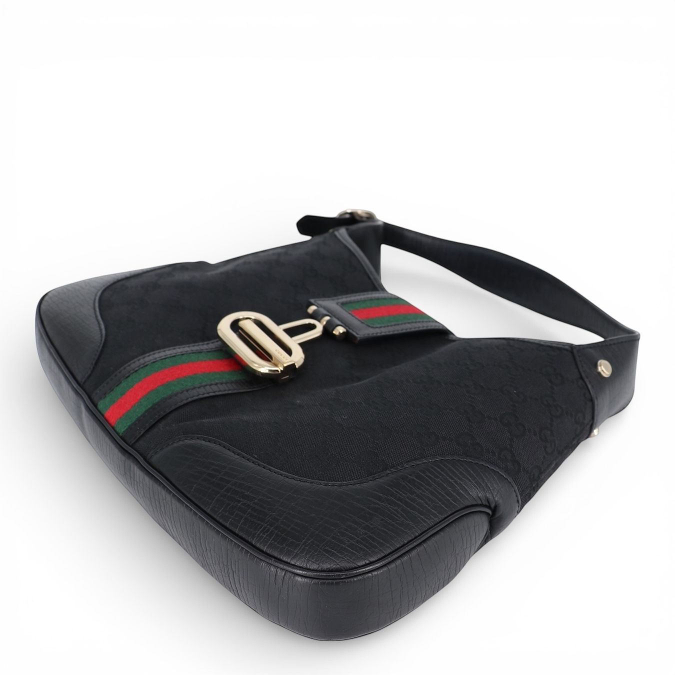 Gucci Borse da donna: Gucci Jackie Sherry schwarz – Usato da Binningen venduto da Designerlabels 7