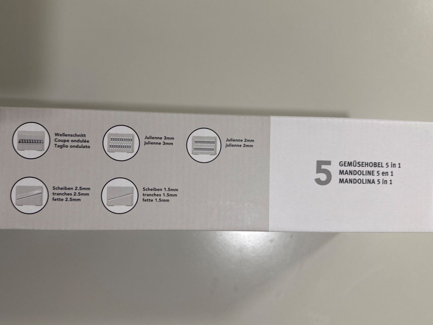 Migros Elettrodomestici da cucina: Gemüsehobel 5 in 1 Migros Kitchen & Co – Nuovo e nell'imballaggio originale da Biberist venduto da ShopSoltan 1