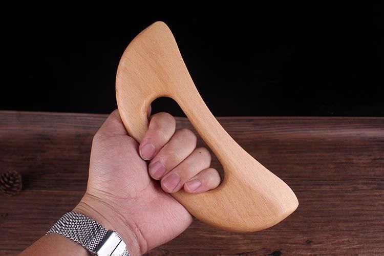 Dispositivi per massaggi: Gua Sha Massagebrett aus Holz – Nuovo e nell'imballaggio originale da Gurmels venduto da Swisspod 3