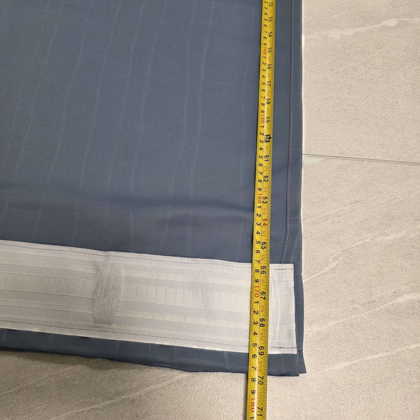 Tende: Vorhang mit Musterung blau Breite Gebraucht – Usato da Rheinsulz venduto da Gilea 2