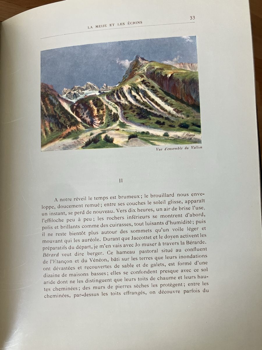 Libri: D. BAUD-BOVY - La Meije et Les Écrins – Usato da Lausanne venduto da Willandco 7