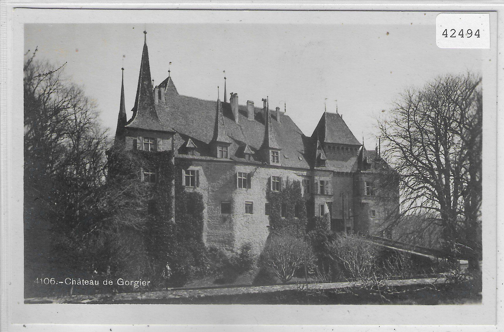 Cartoline postali: Chateau de Gorgier – Usato da Ettingen venduto da Kartenplanet