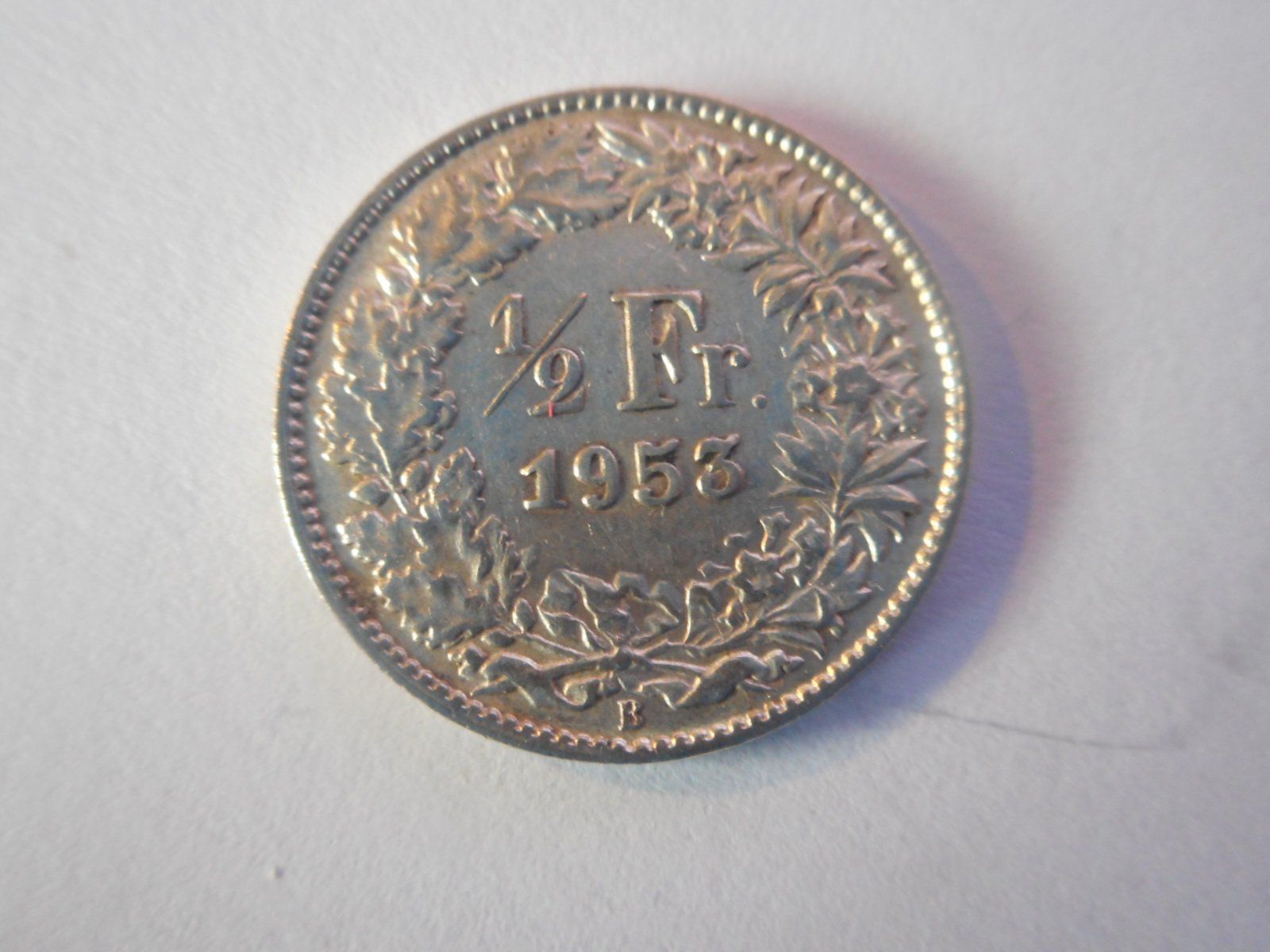 Alle Münzen: 50 Rp. 1953 silber – Gebraucht aus Kriegstetten von pizlad2010