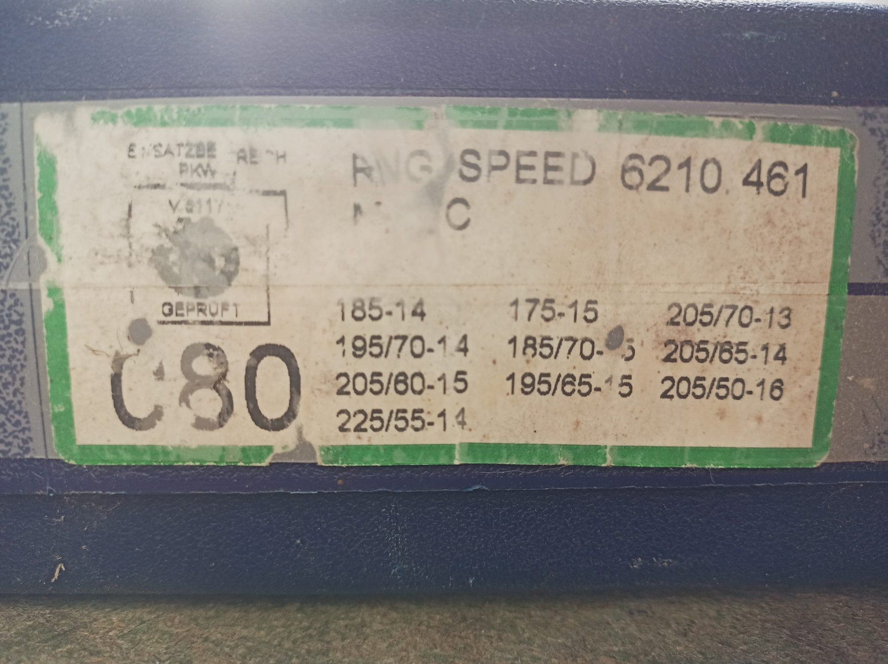 Catene da neve: MIOCAR Schneeketten RingSpeed C80 – Nuovo (secondo la descrizione) da Azmoos venduto da Hach62 1