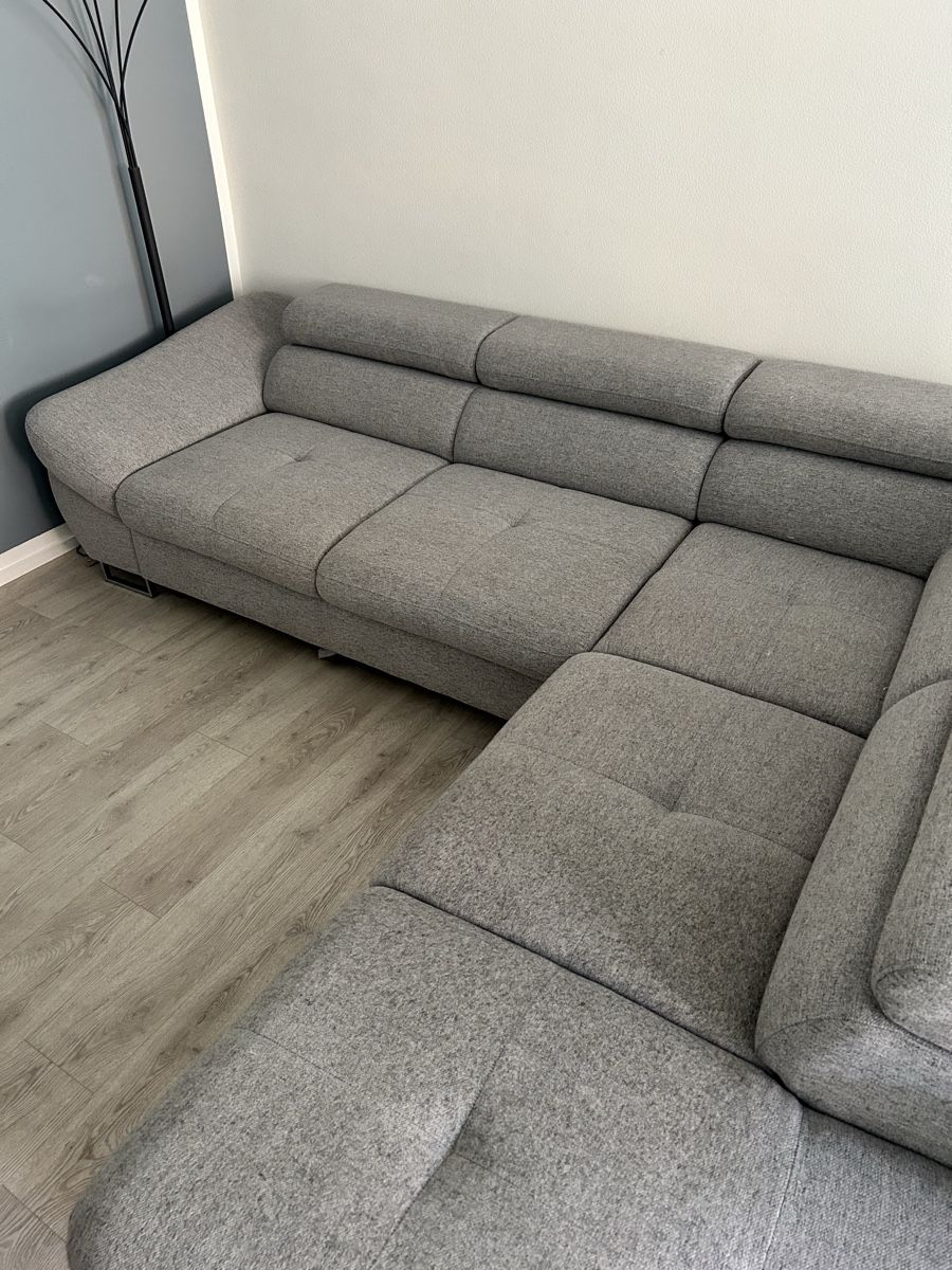 Conforama Divani: Ecksofa Fabio| Grau| Conforama | Stauraum – Usato da Basel venduto da Negroni94