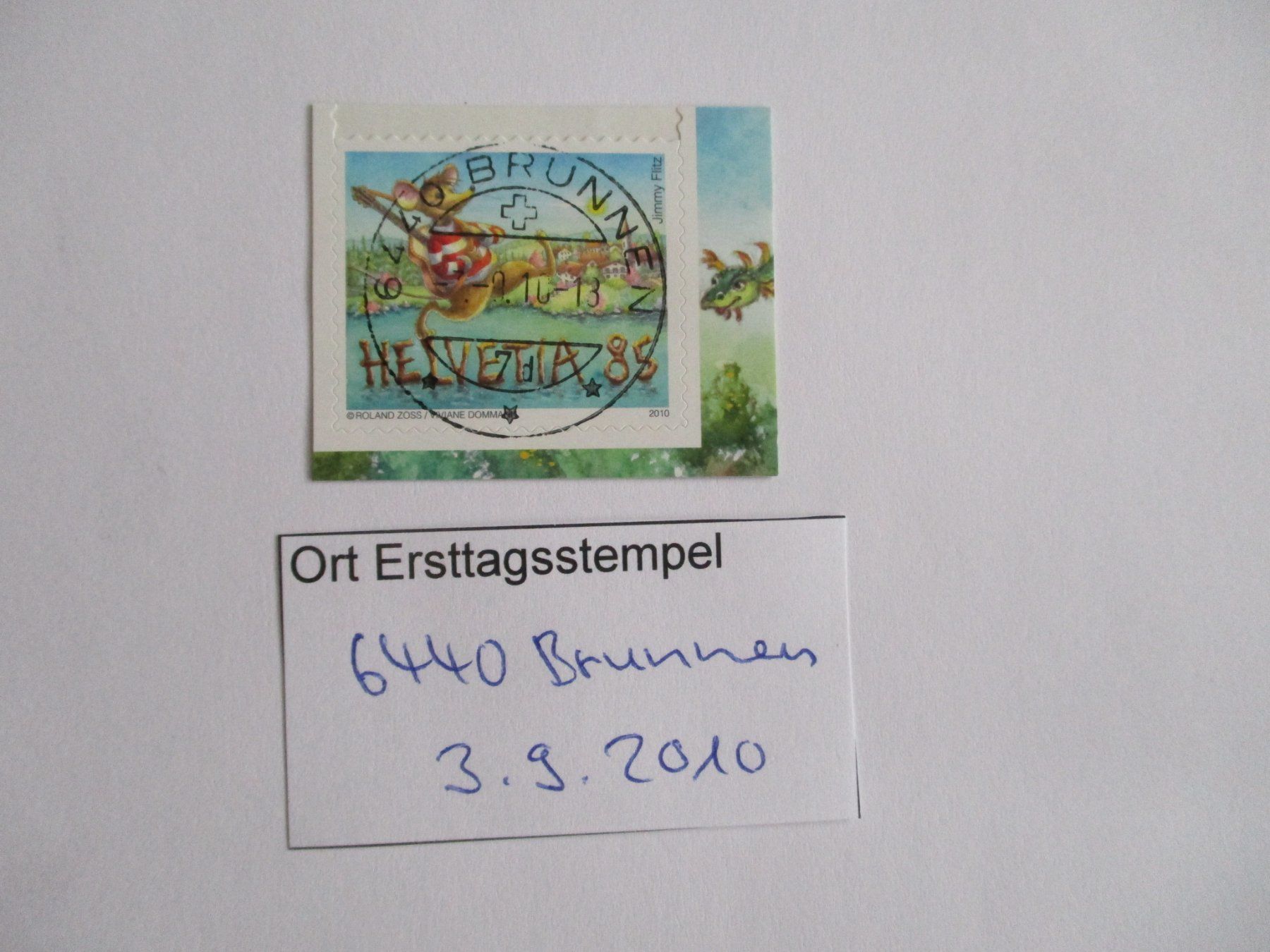 Tous les timbres: Voll Ort Ersttagsstempel 6440 Brunnen – D'occasion à Langnau b. Reiden par Aktuell88