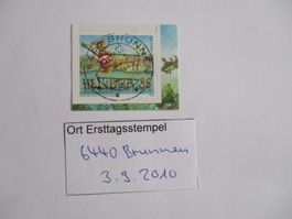 Voll Ort Ersttagsstempel 6440 Brunnen