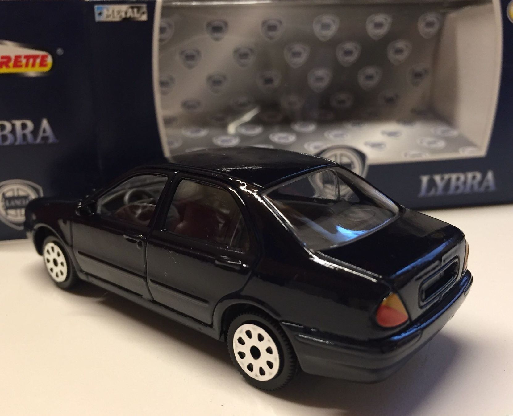 Lancia Modellautos: Lancia Lybra schwarz 1:43 Modellauto – Neu und originalverpackt aus Goldach von SSRConzept 1