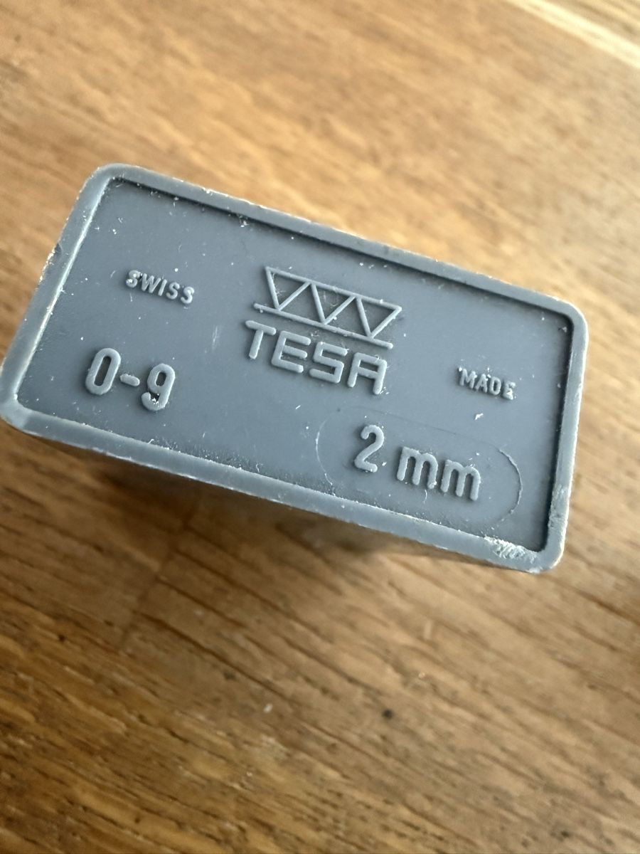 Stempel: Schlagstempel Schlagzahlen Punzen Stempel – Gebraucht aus Goldach von Donpancho 2