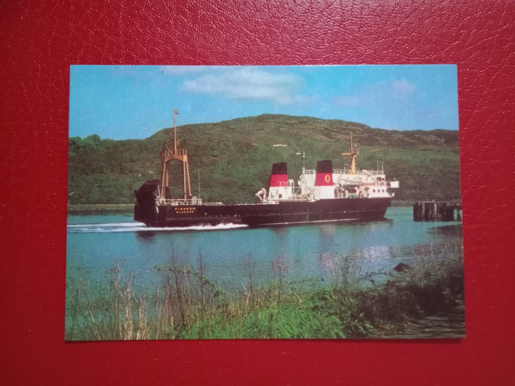 Cartoline postali: AK Schiff Mv Pioneer – Usato da Küttigen venduto da Melisch1000