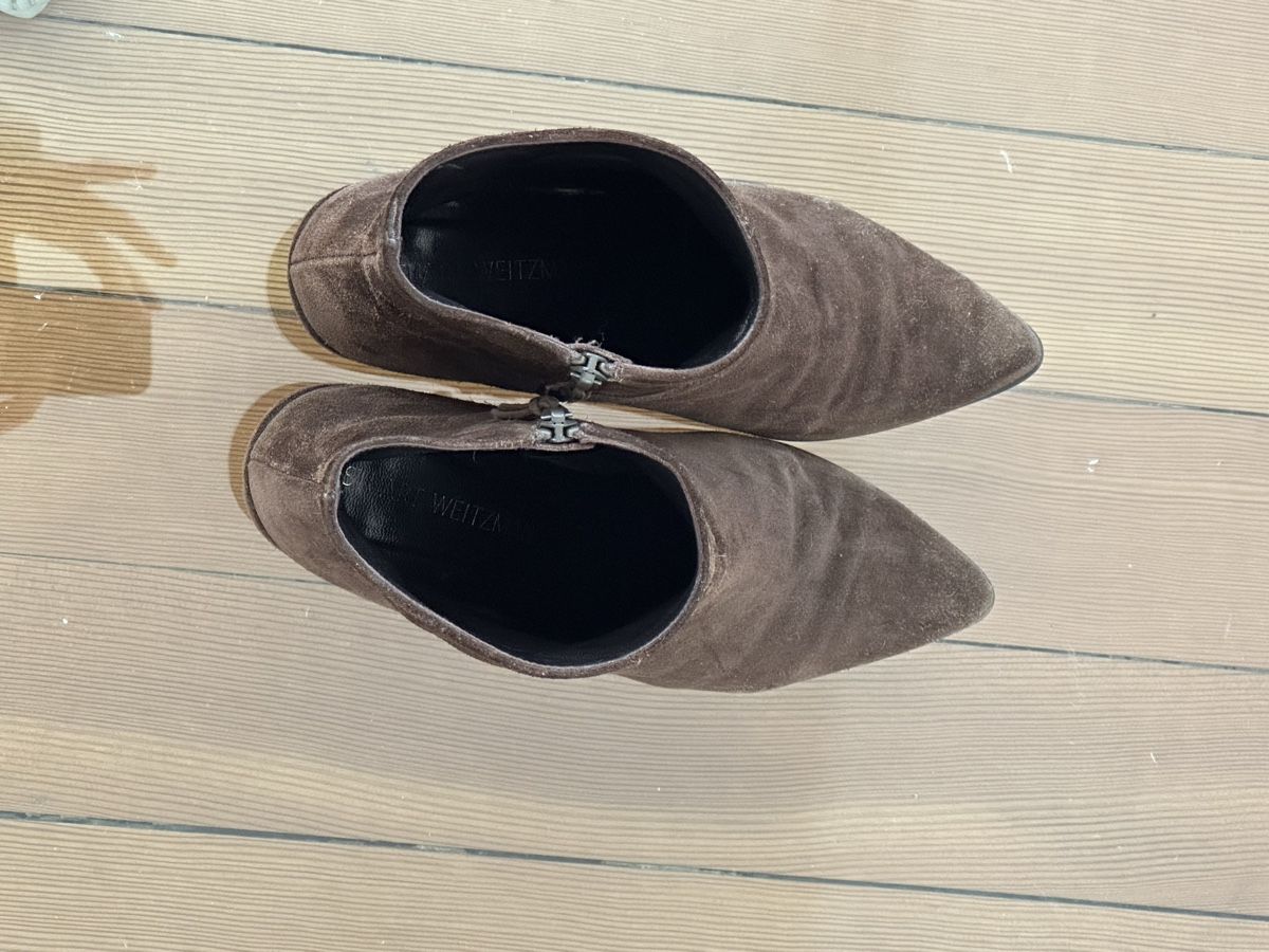 Weitzmann Scarpe da uomo: Stuart Weizmann wildleder Ankle Boots – Usato da Gandria venduto da dyscpk 6