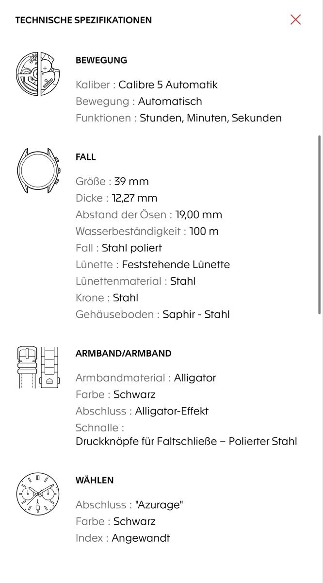 Tag Heuer Orologi: TAG Heuer Carrera Calibre 5 – Usato da Goldach venduto da Pero911 9