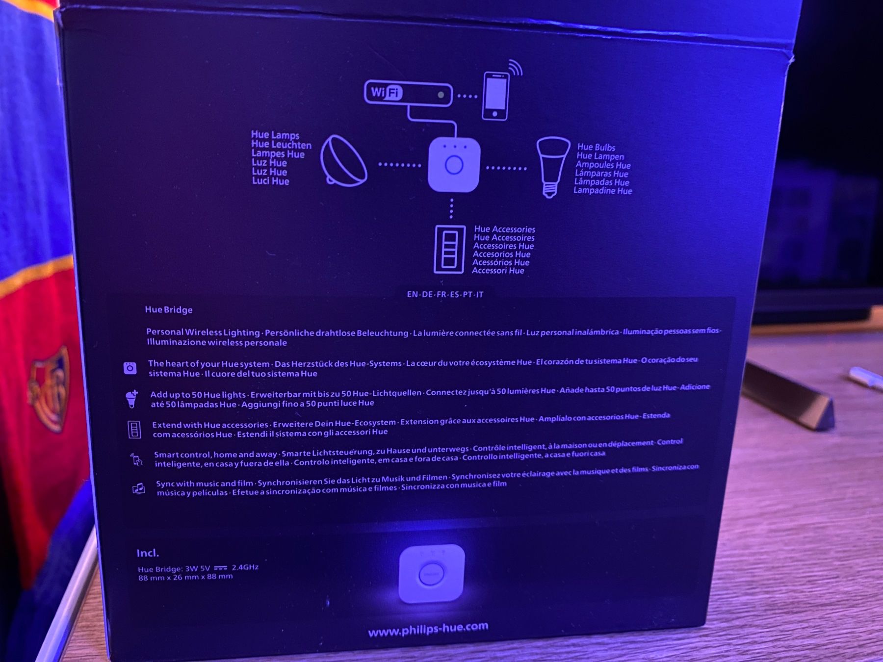Philips Lampade: Philips Hue Bridge, Neuwertig. – Nuovo e nell'imballaggio originale da Galgenen venduto da New20 2