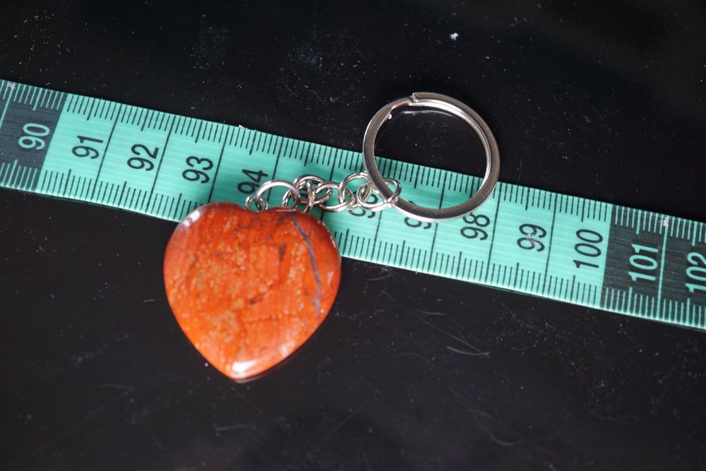 BinaryABC Haarnadeln In Herzform – Rot, Strass, 2 Stück, Ca. 5,5 Cm