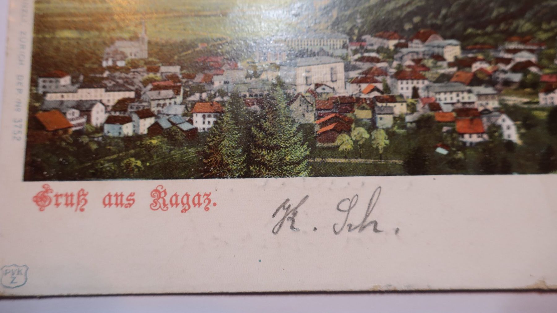Cartoline postali: Gruss aus Ragaz 1904 – Usato da Cormoret venduto da Pascalll2001 2