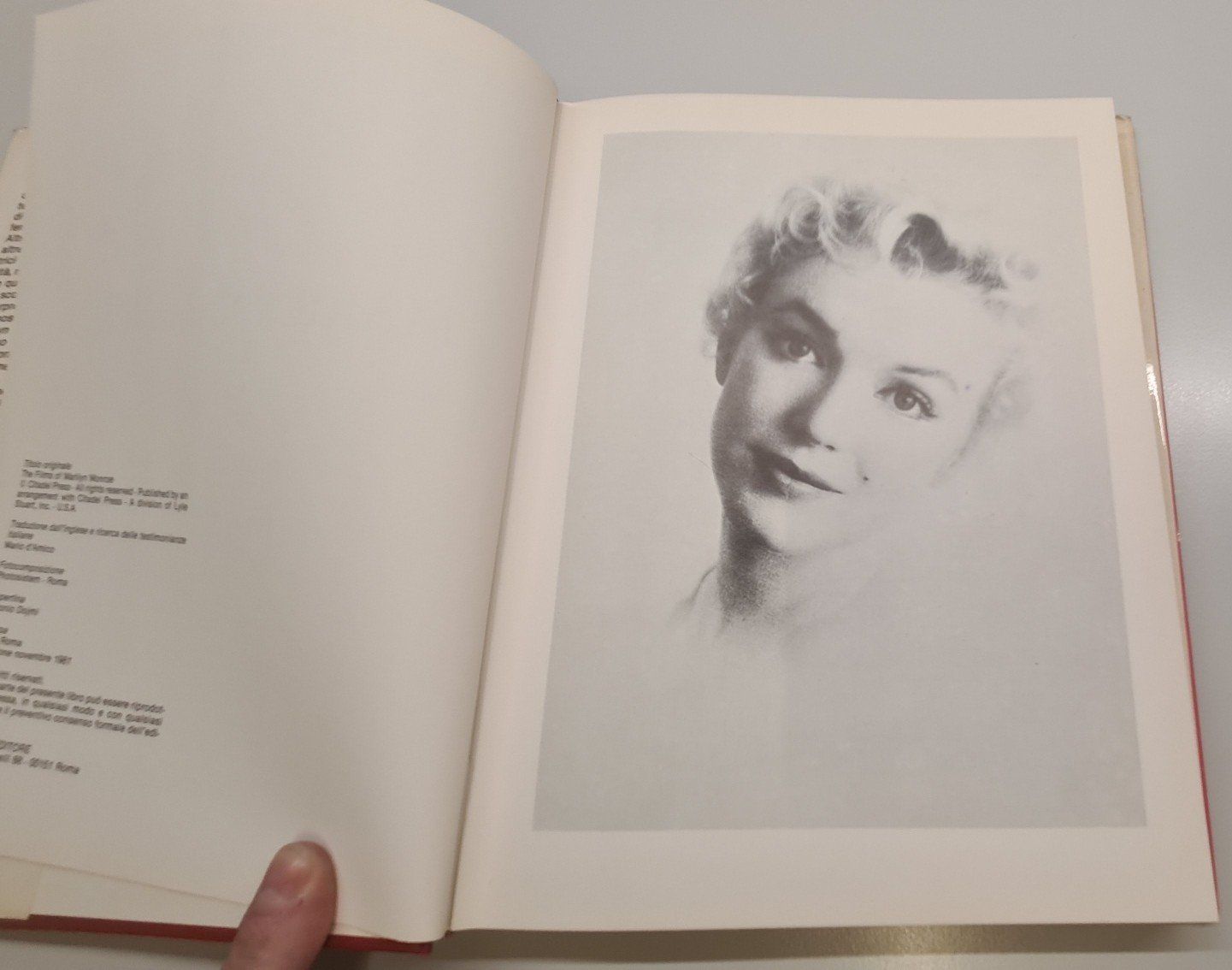 Libri: Marilyn Monroe 1981 italienisch – Usato da Zürich venduto da Agios 6