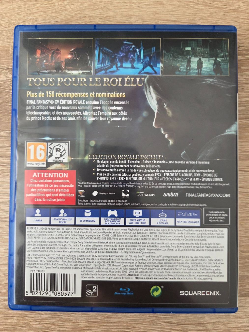 Giochi: Final Fantasy XV Royale Edition (Multilanguage) - PS4 – Usato da Carouge GE venduto da Gasco 1