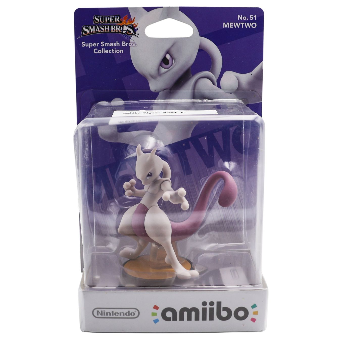 Statuette: Mewtwo Amiibo - NEW – Nuovo e nell'imballaggio originale da Paudex venduto da dindeboy