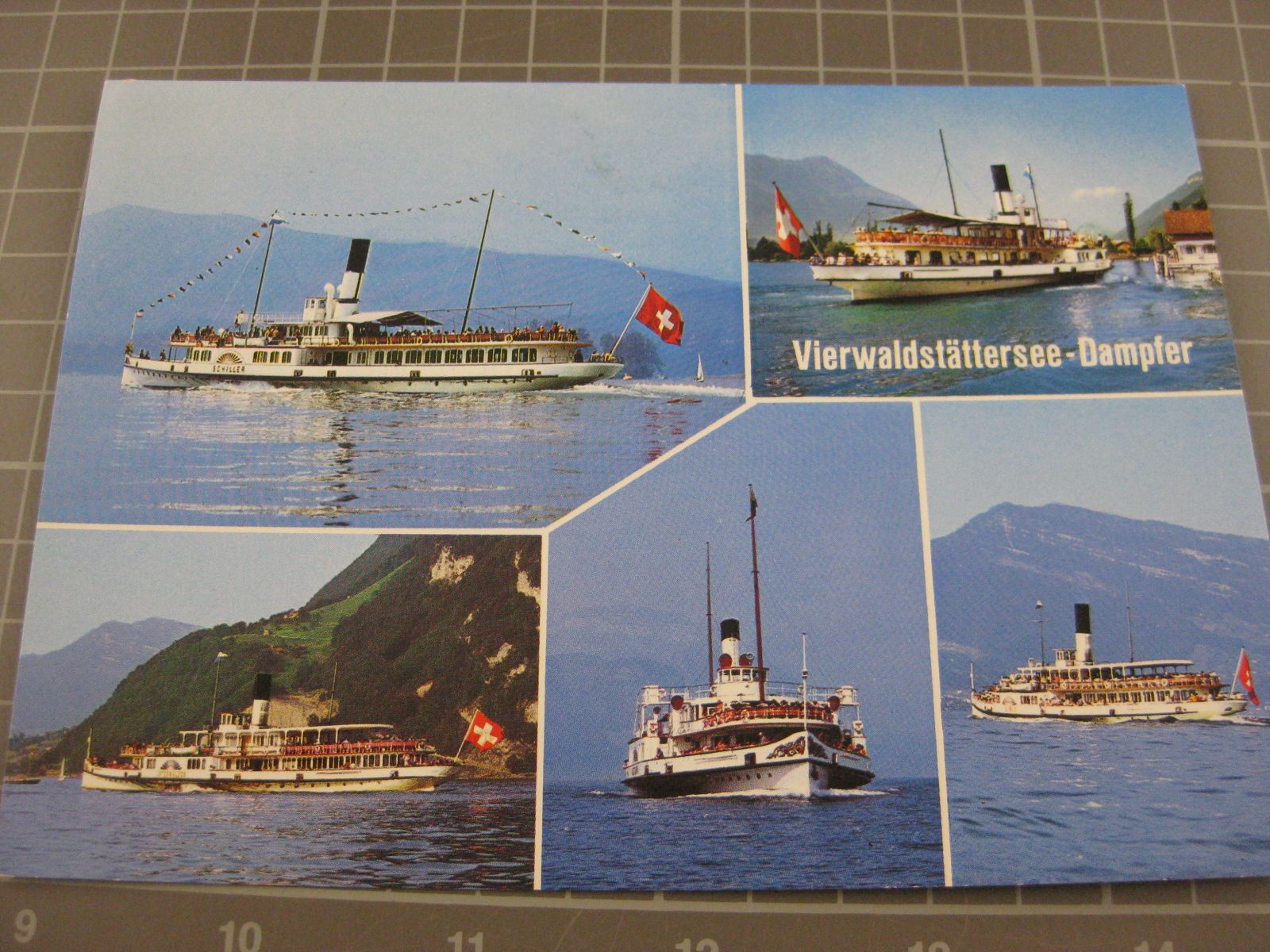 Cartoline postali: alle fünf Dampfschiffe – Usato da Malters venduto da Marosko