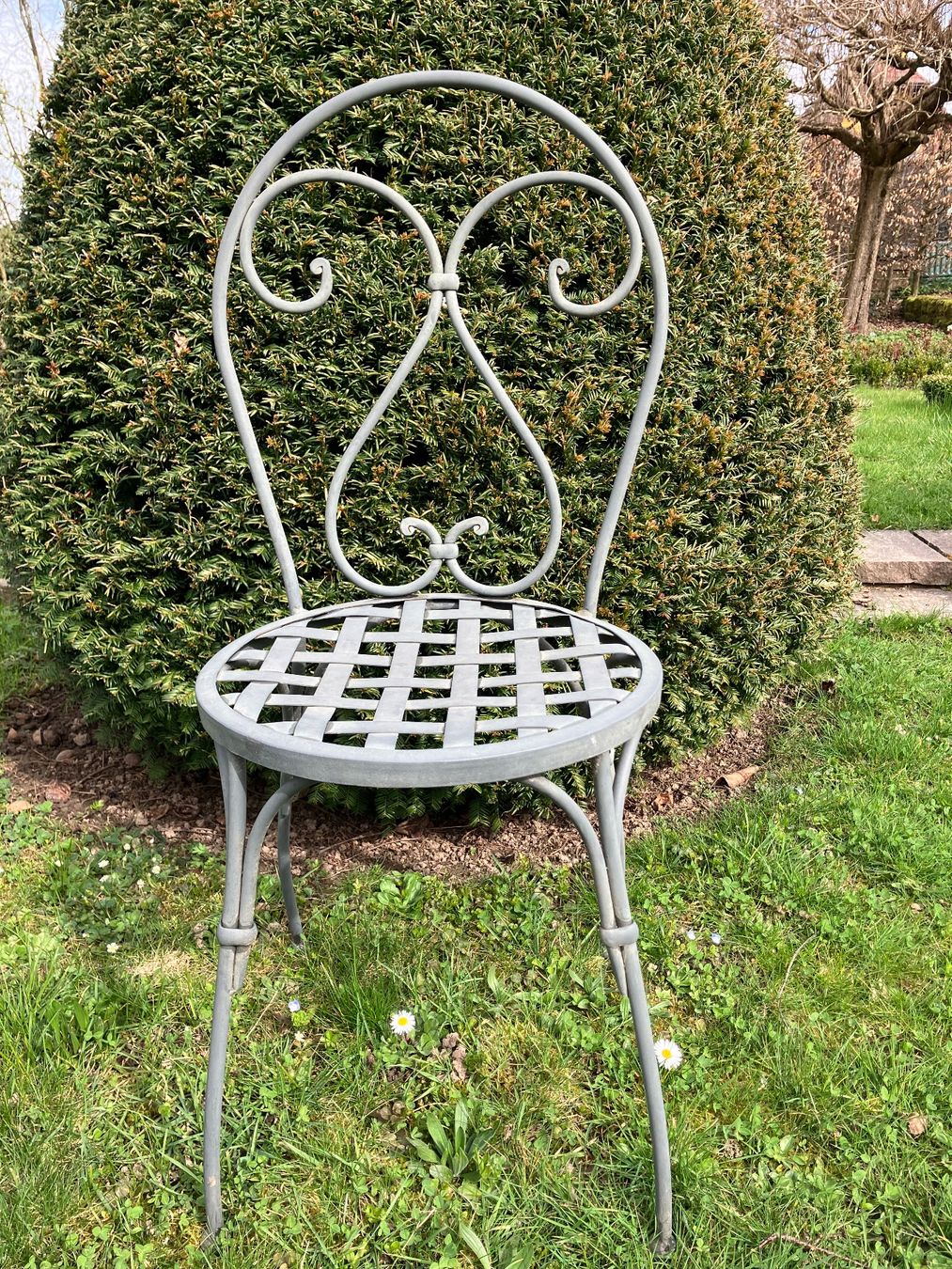 Set di tavolo e panche: Gartentisch mit 4 Stühle Unopio – Usato da Basel venduto da ape_f6ml 1