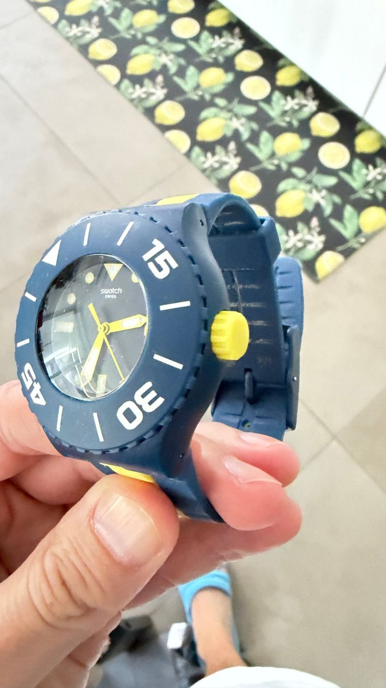 Swatch Orologi: Swatch Scuba Libre Long Waves - Per il mare o la doccia... – Usato da Chiasso venduto da mfo_9pvw 1
