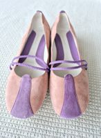 BALLERINAS STUDIO POLLINI 38 ECHT LEDER SCHUHE,  TOP