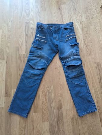 Motorrad-Jeans mit Protektoren, Grösse XL