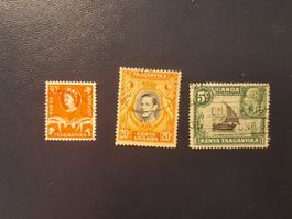 Lot Briefmarken Tanganiyka