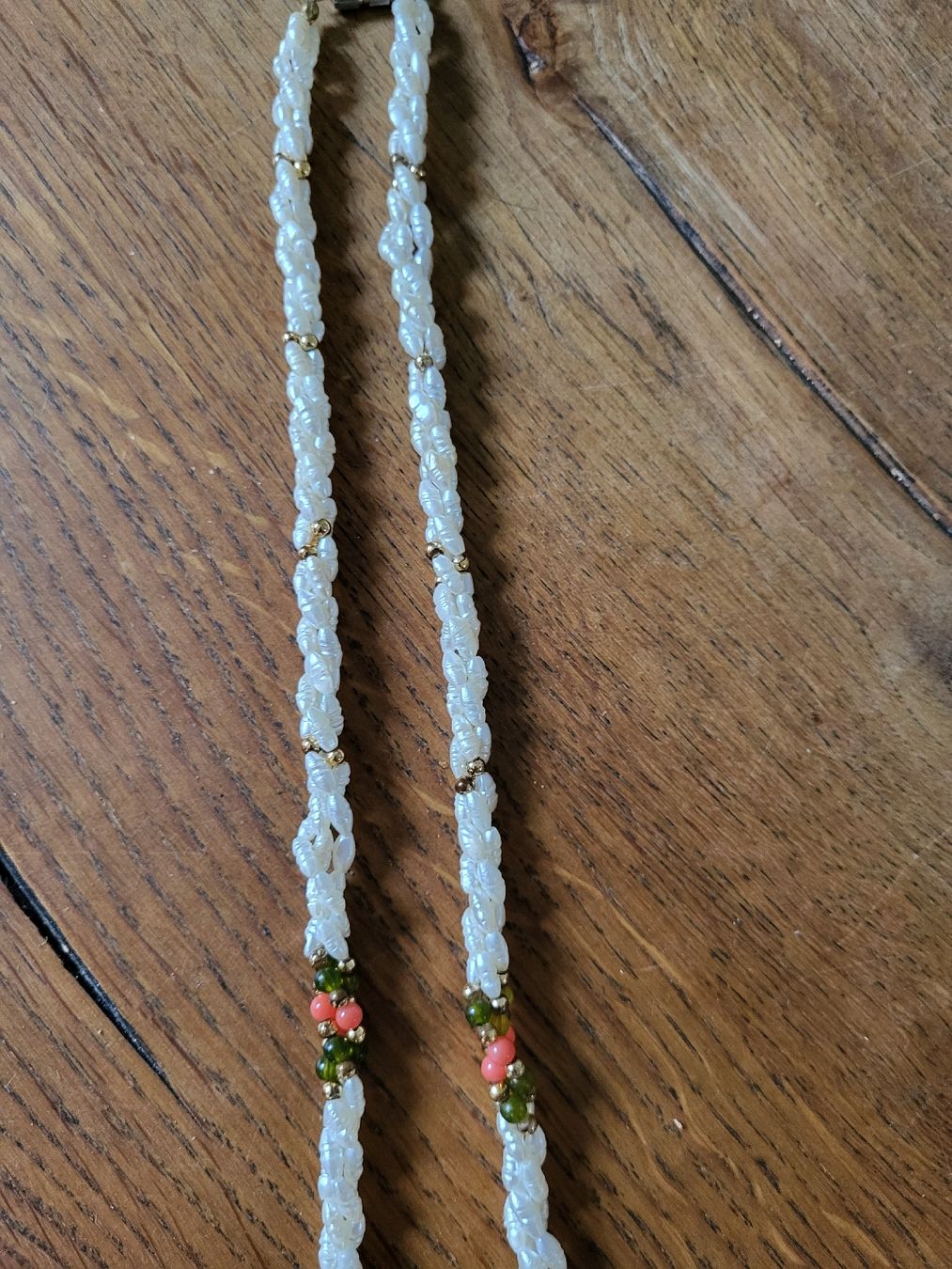 Perlen (unechte): Elegante Vintage-Halskette mit farbigen perlen – Neu (gemäss Beschreibung) aus Winterthur von rab_tr8n 2