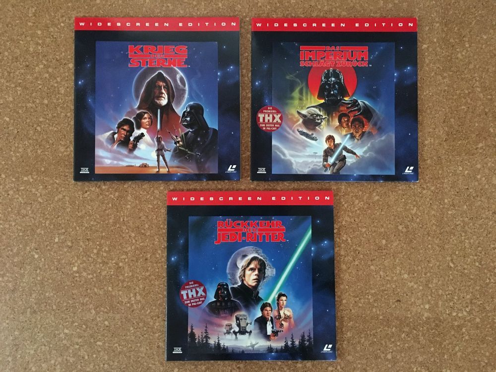 Krieg der Sterne Star Wars OriginalTrilogie (Laserdisc) Kaufen auf