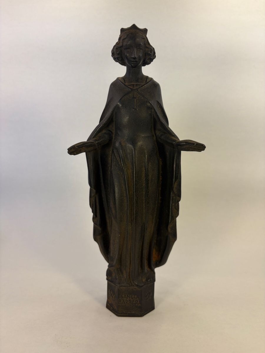 Sculture & Statue: Heilige Barbara/ Heinrich Moshage – Usato da Zürich venduto da ARTino