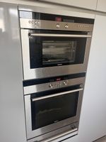 Siemens Einbaubackofen Set Edelstahl gebrauchter Zustand
