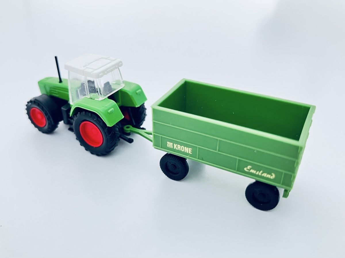 Swiss Modellini di ferrovie: Traktor mit Anhänger KRONE SPUR N – Nuovo e nell'imballaggio originale da Oberbuchsiten venduto da Orsetto24 4