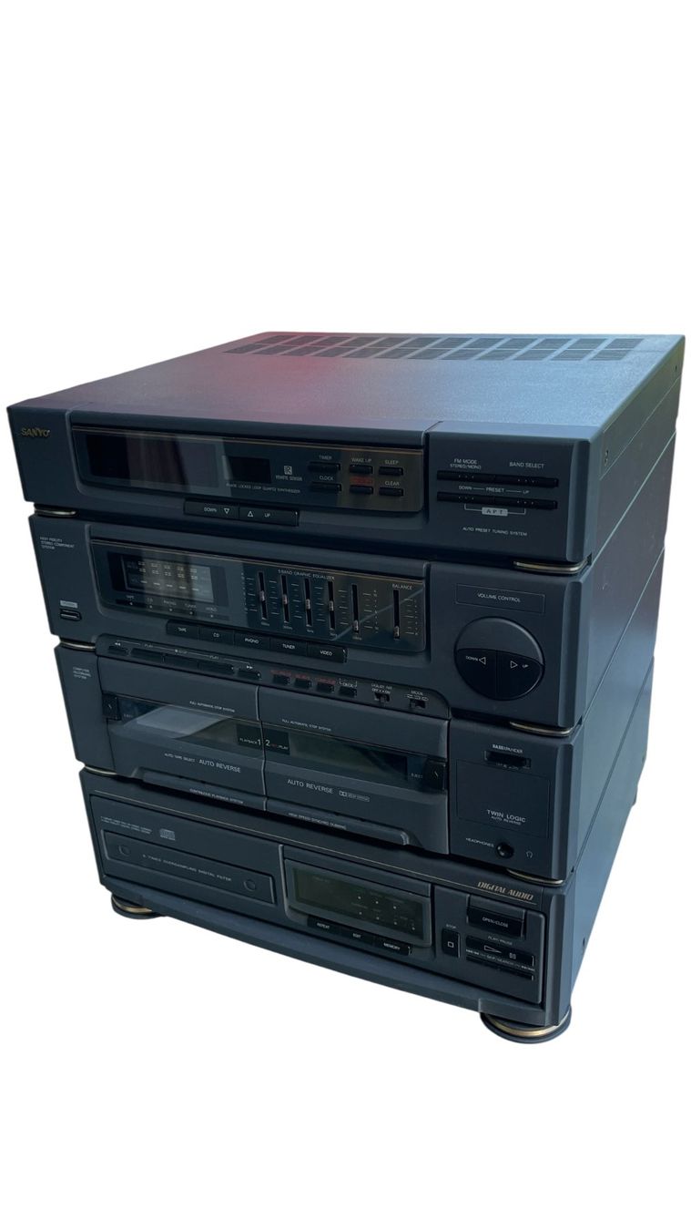 Sanyo Lettore multimediale & Streamer: Sanyo Stereo Anlage DC-X900 – Difettoso da Glattfelden venduto da cybermaxx 1