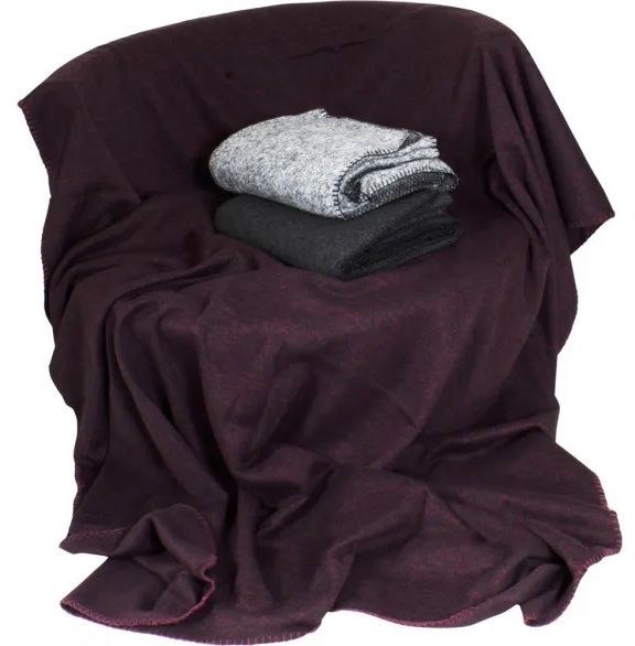 Coperte: Kuscheldecke Strickoptik 200x150cm dunkelgrau – Nuovo e nell'imballaggio originale da Basel venduto da Seifehuesli 1