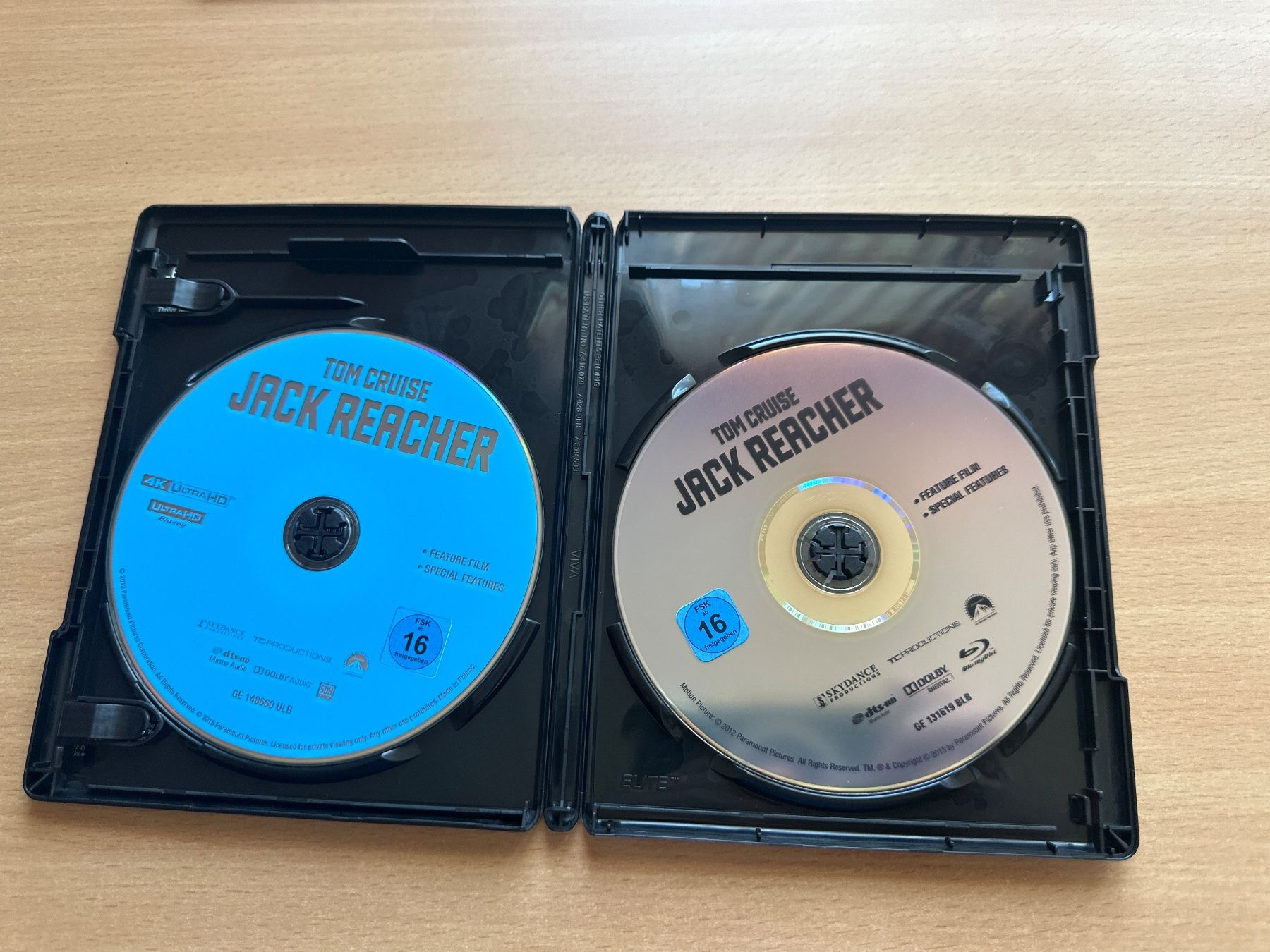 Tutti i DVDs: Jack Reacher 4K UHD + Bluray – Usato da Allschwil venduto da Tomcat9 1