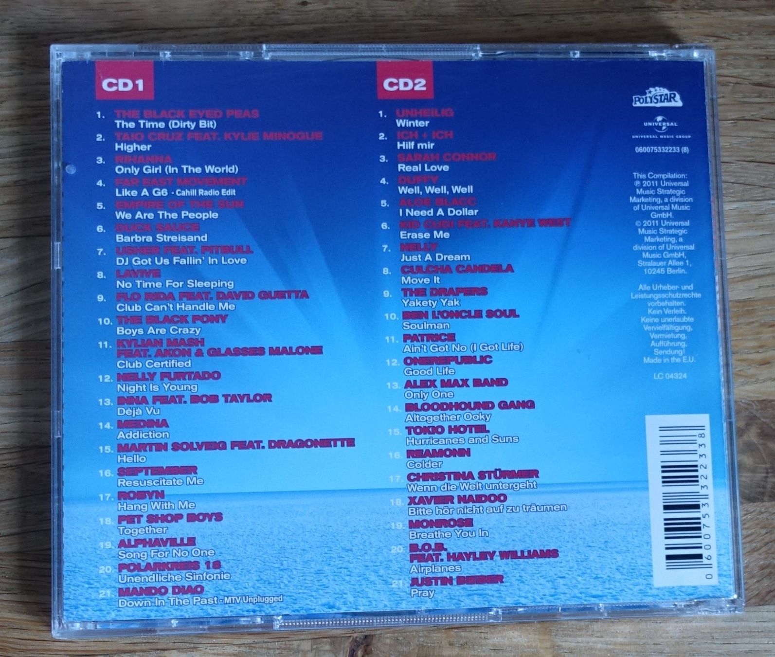 CD: Megahits 2011 Die Erste (2 CDs) - F35 – Usato da Sessa venduto da fraenklishop 1