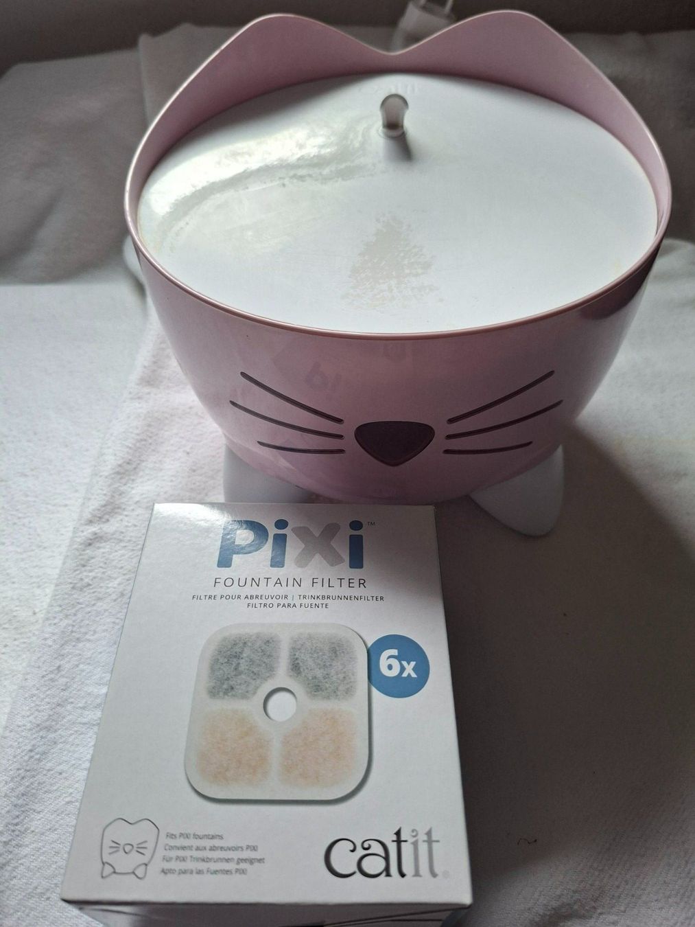 Stagni & Fontane ornamentali: Trinkbrunnen Pixi Catit – Usato da Lohn SH venduto da Zwierbel 2