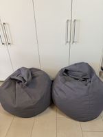 Sitzsack grau 2 Stk. guter Zustand