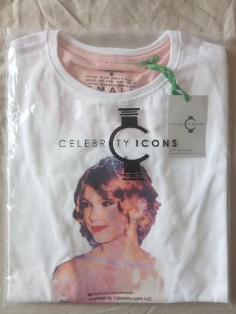 T-Shirt white size S Celebrity Icons Taylor Swift
